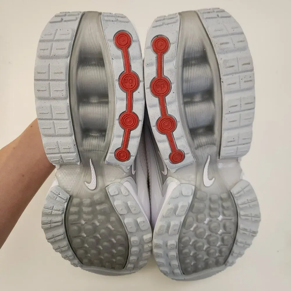 Nike Air Max Dn Shoes (FJ3145-102, White/White/Metallic Silver/White) Size 9.5 - Picture 8 of 10